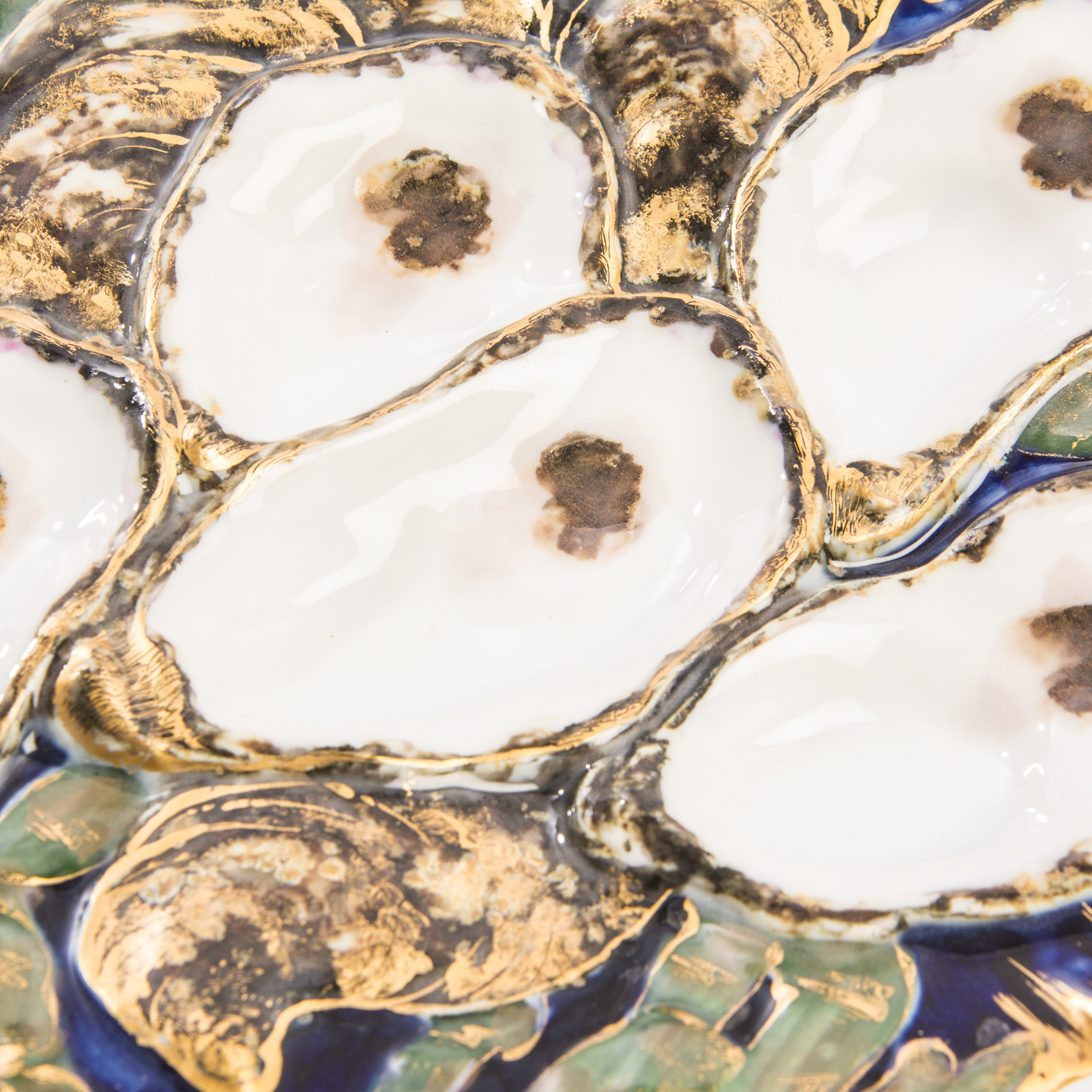 Haviland Oyster Plate from Rutherford B. Hayes White House Service