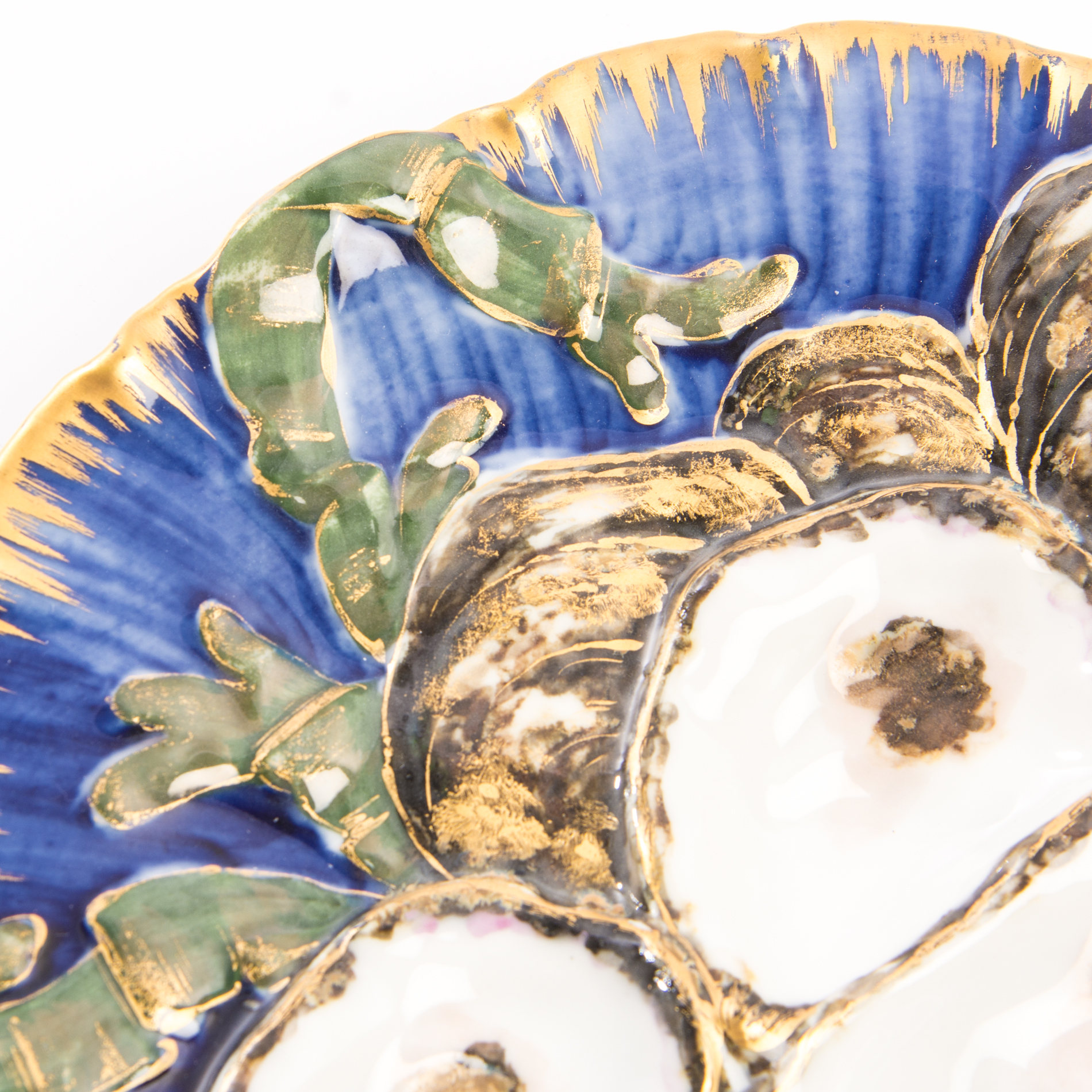 Haviland Oyster Plate from Rutherford B. Hayes White House Service