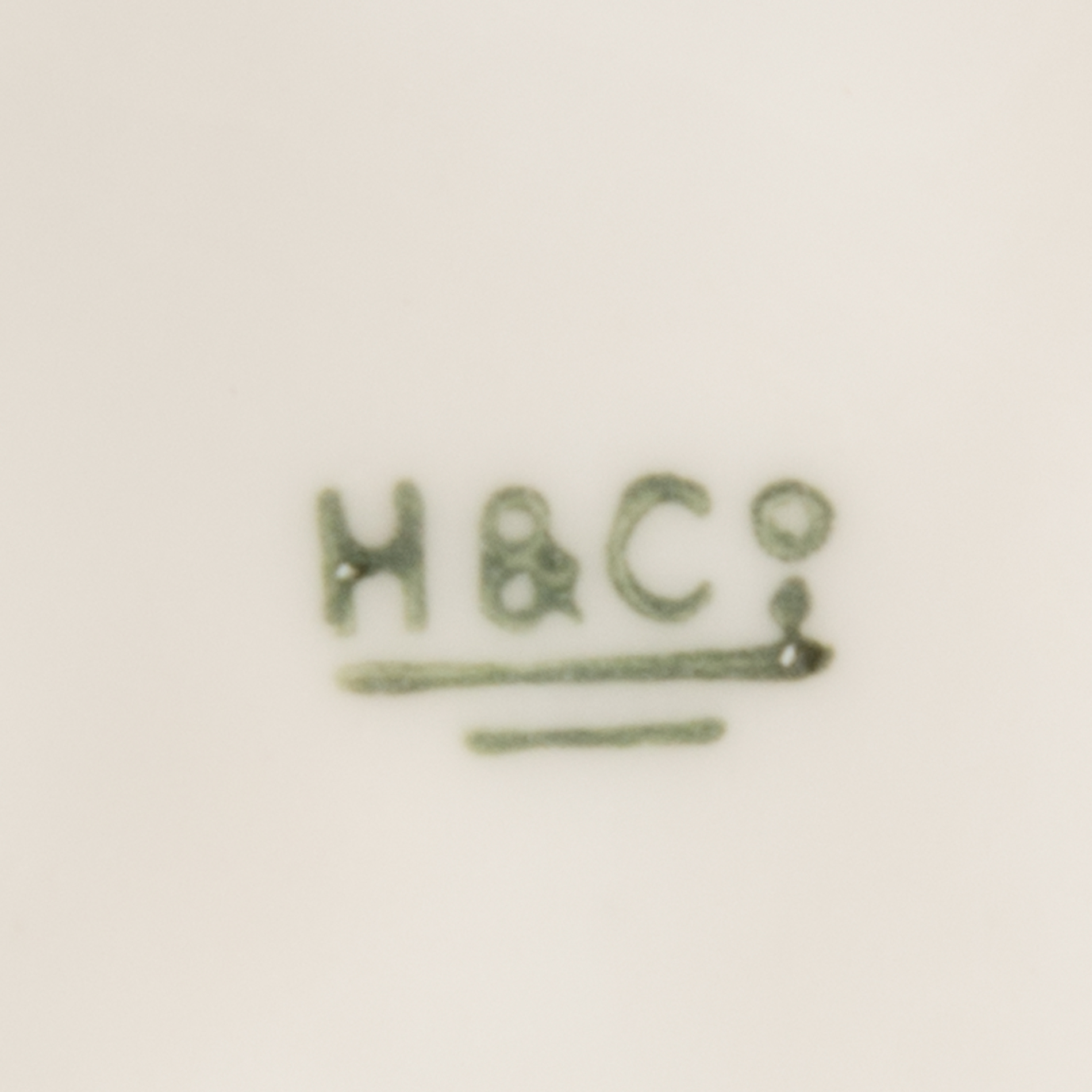 Haviland Oyster Plate from Rutherford B. Hayes White House Service