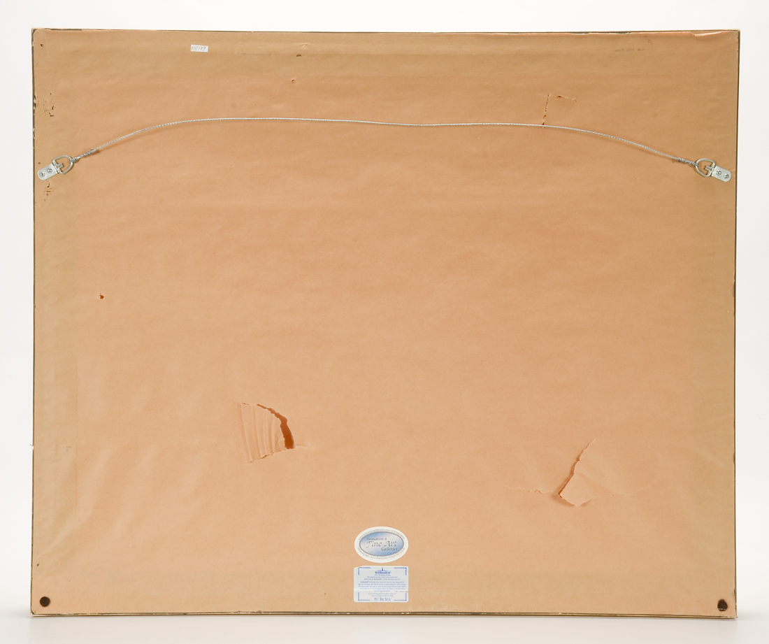 Salvador Dalí Original Limited Edition Engraving with Pochoir "Le Cavalier et la Cerf"