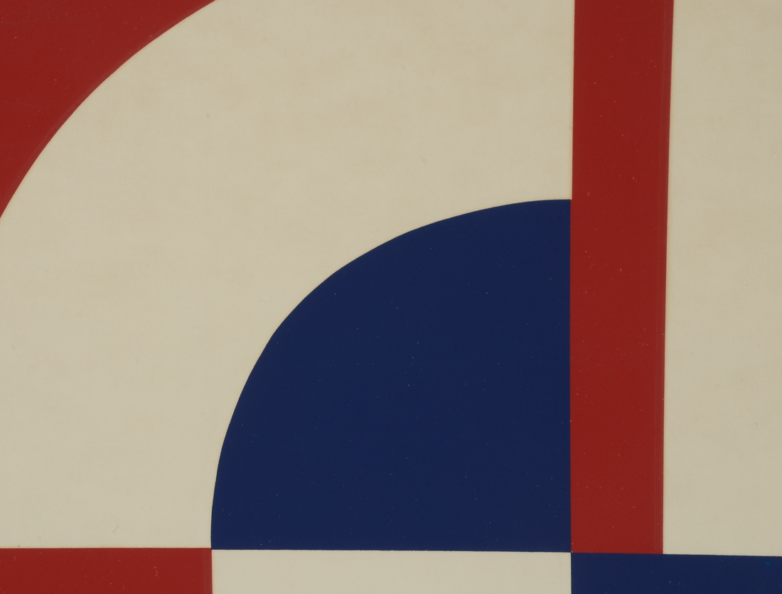 Thomas Lahy Signed 1970 Limited Edition Serigraph "One O'Clock"