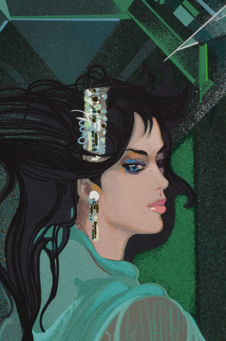 Robert Peak Signed Limited Edition Serigraph "Emerald Night"