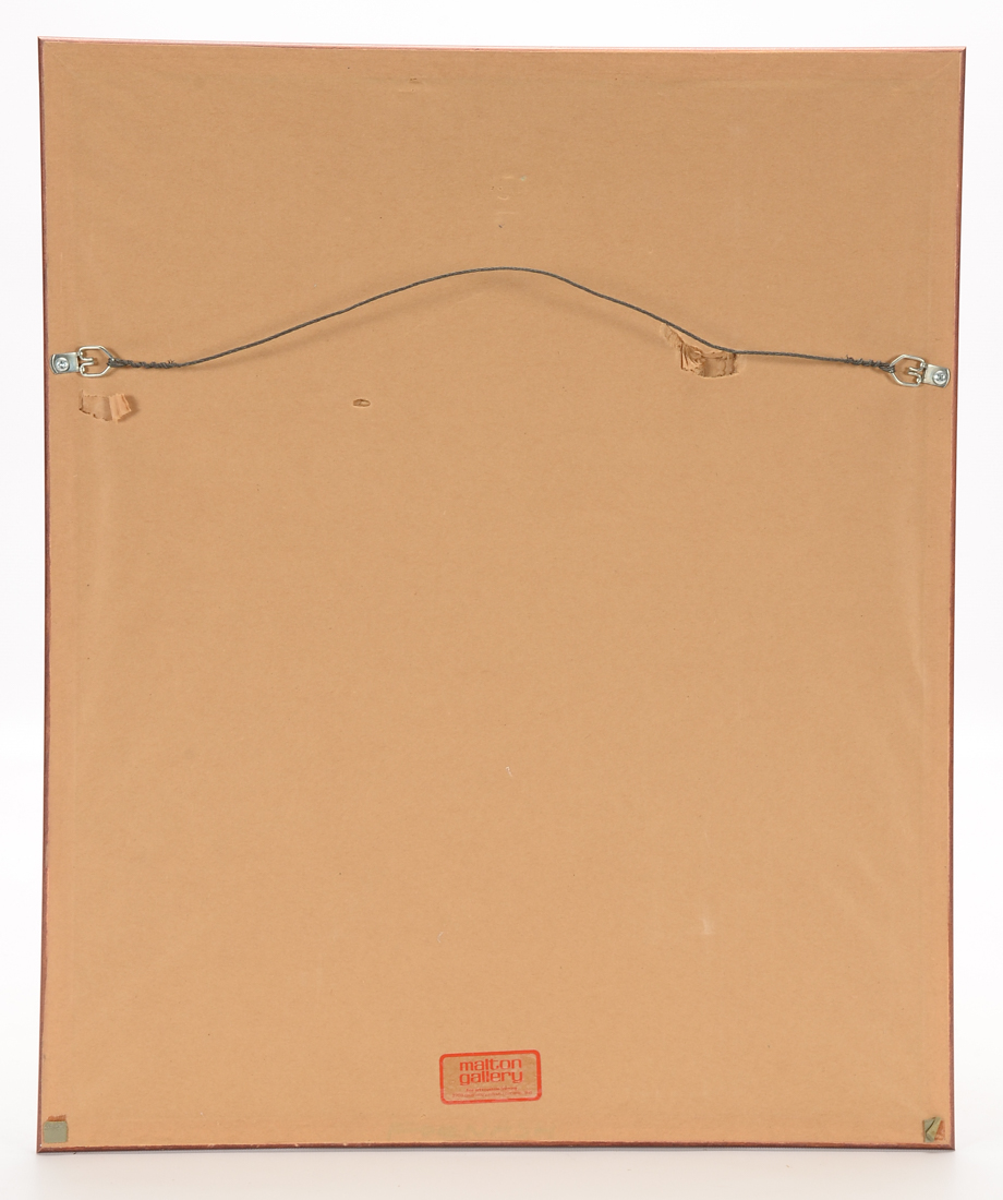 Signed Limited Edition Hand-Pulled Color Lithograph "Mexicactus"