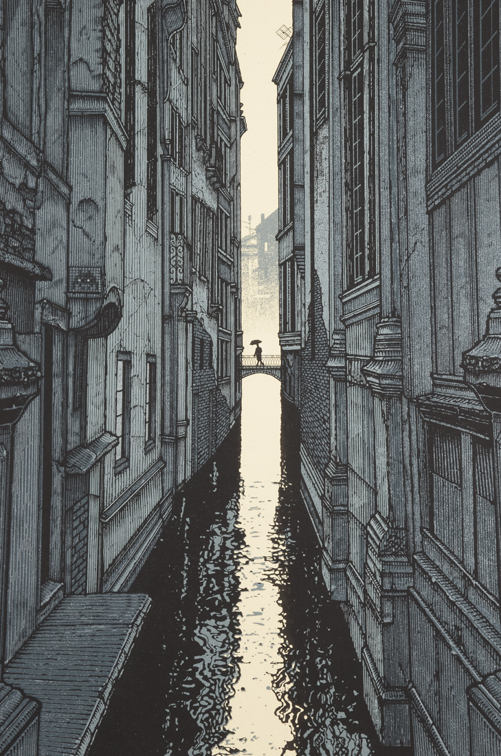 Dan McCarthy Original Glow-in-the-Dark Artist's Proof Serigraph "Letting Go"