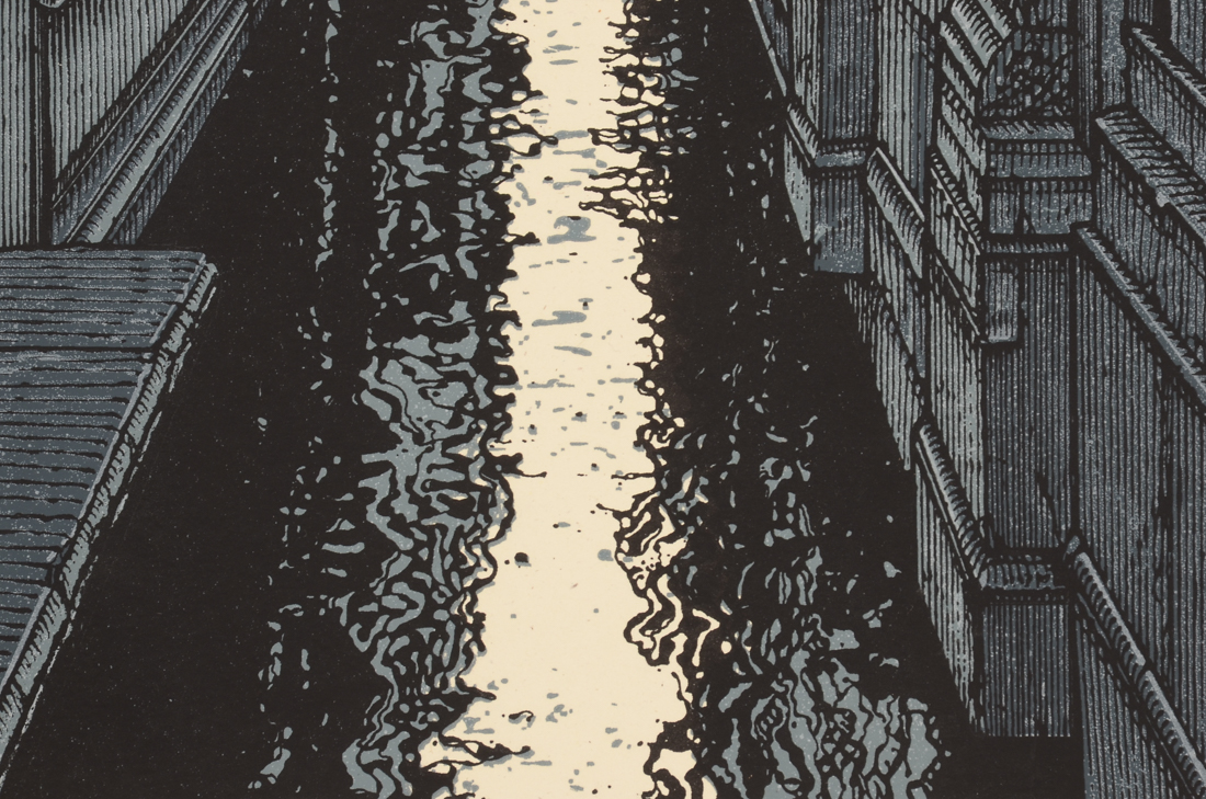 Dan McCarthy Original Glow-in-the-Dark Artist's Proof Serigraph "Letting Go"