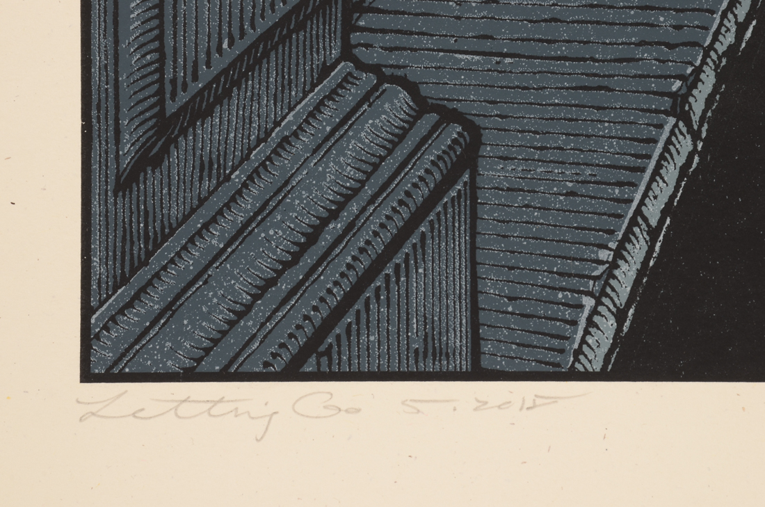 Dan McCarthy Original Glow-in-the-Dark Artist's Proof Serigraph "Letting Go"