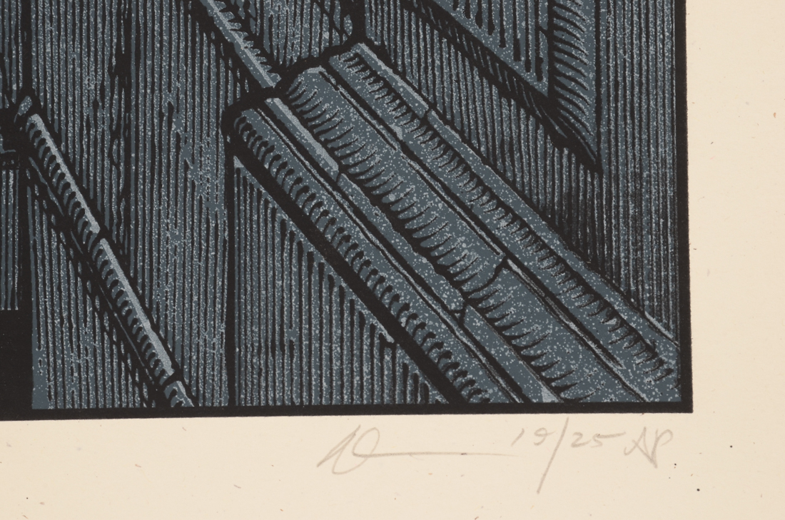 Dan McCarthy Original Glow-in-the-Dark Artist's Proof Serigraph "Letting Go"