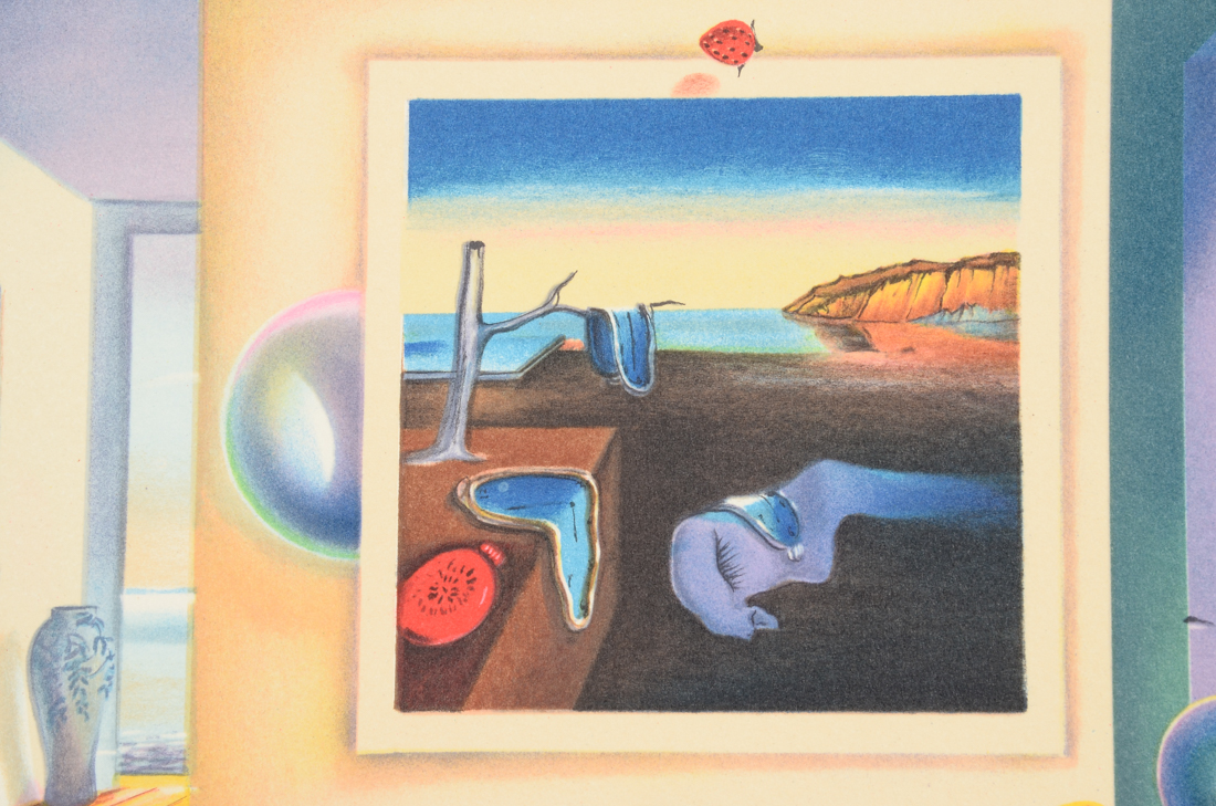 Ferjo Signed Artist's Proof Hand-Pulled Lithograph "Timeless"