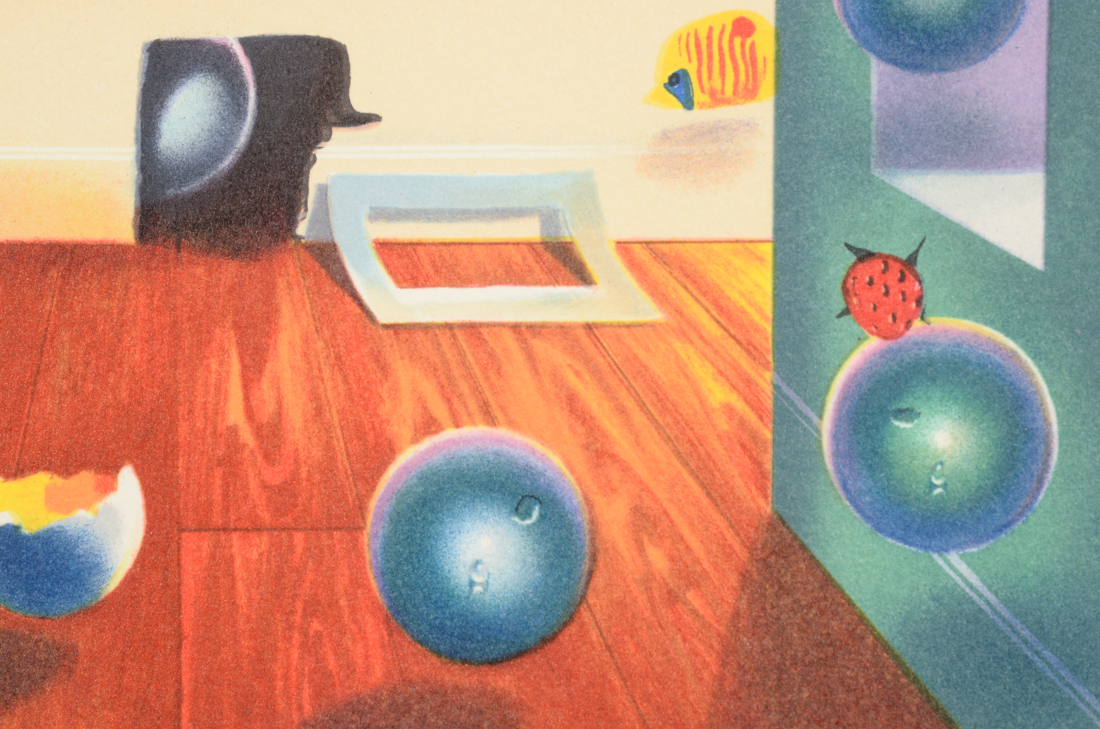 Ferjo Signed Artist's Proof Hand-Pulled Lithograph "Timeless"