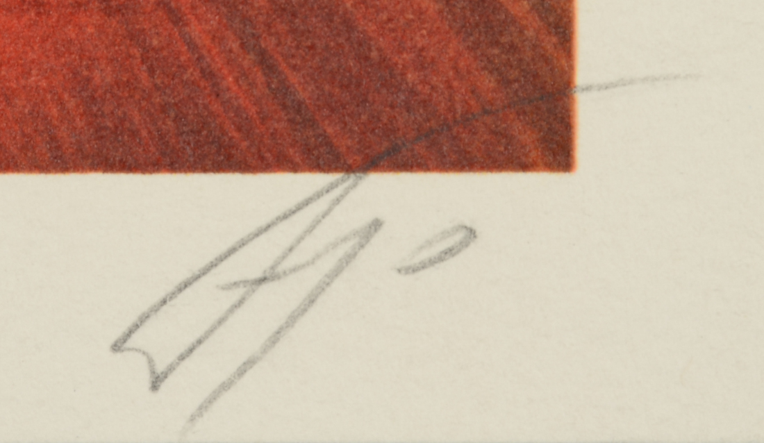 Ferjo Signed Artist's Proof Hand-Pulled Lithograph "The Fortune Teller"