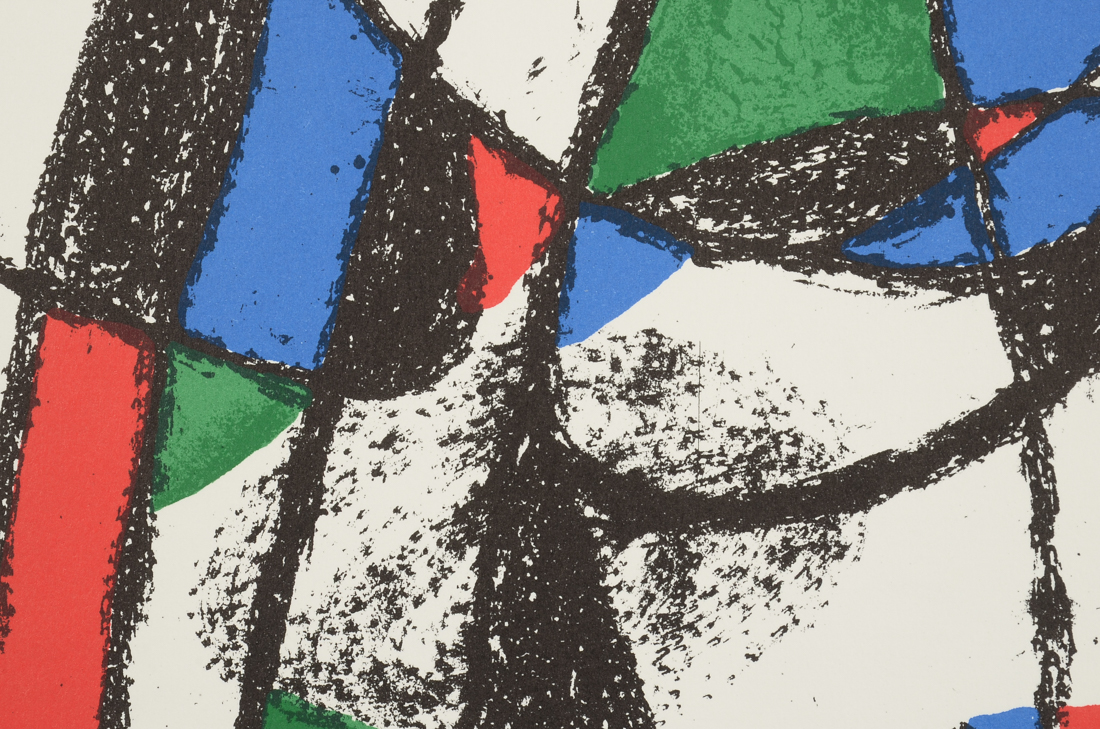 Joan Miró Hand-Pulled Lithograph from "LITHOGRAPHS II"