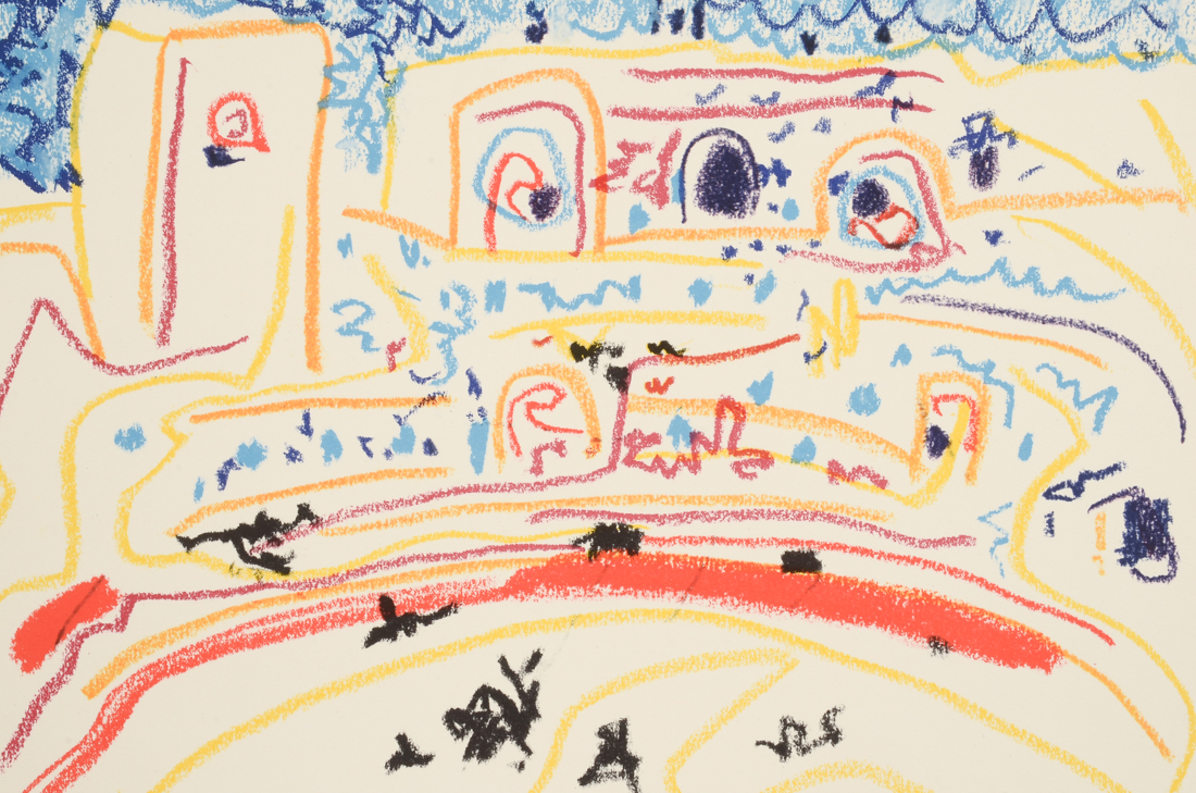 Offset Lithograph after Pablo Picasso from "Toros y Toreros" Foli