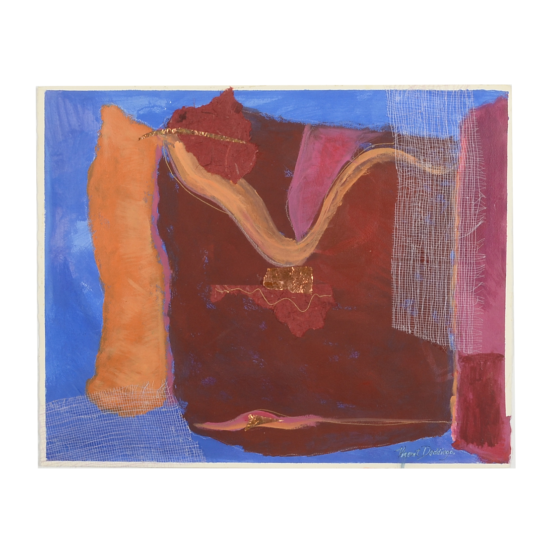 Vincent Daddiego Homage to Motherwell and Frankenthaler Painting