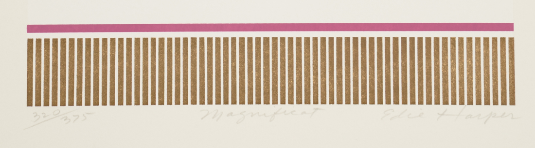 Edie Harper Signed Limited Edition Serigraph "Magnificat"