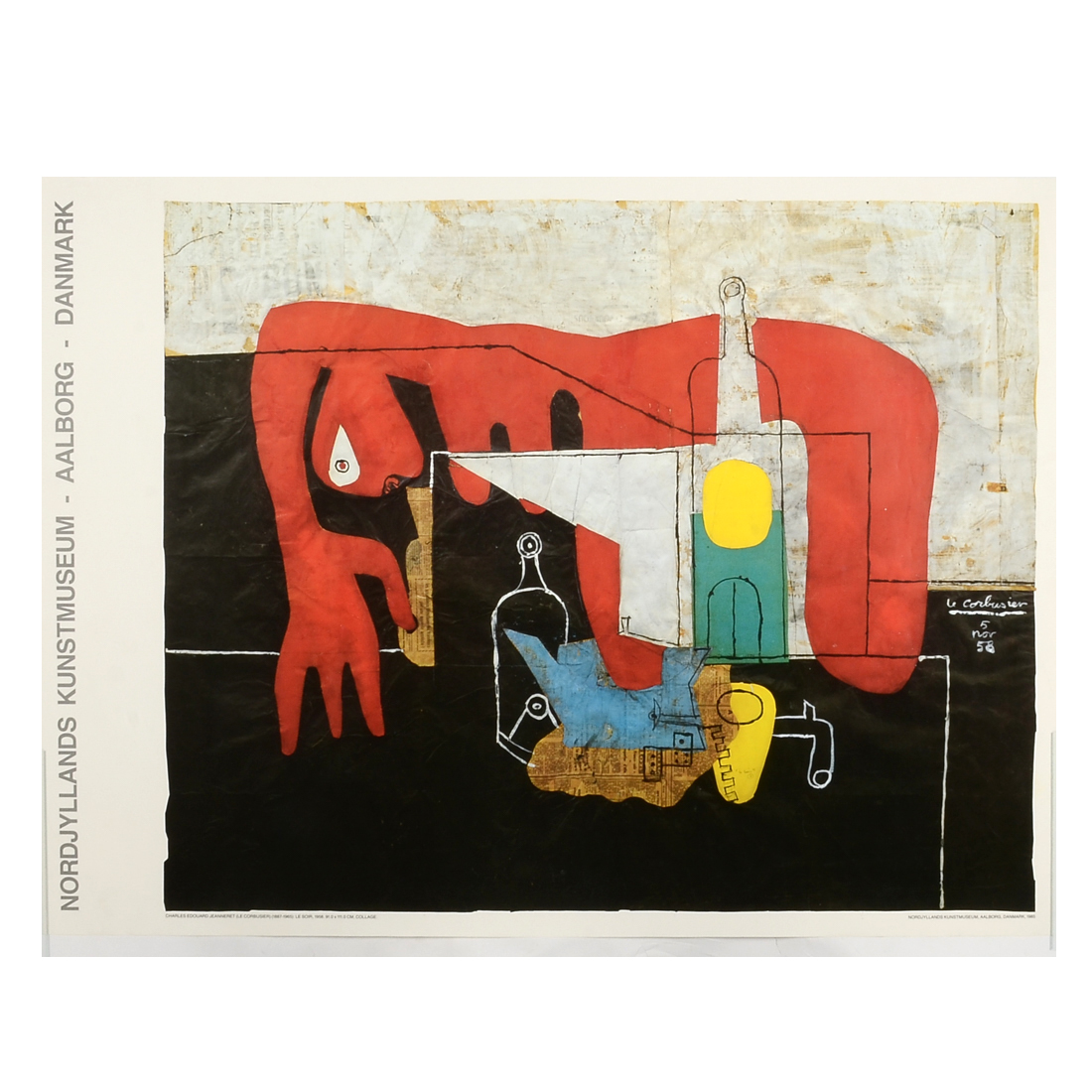 Original 1985 Poster for Nordjyllands Kunstmuseum