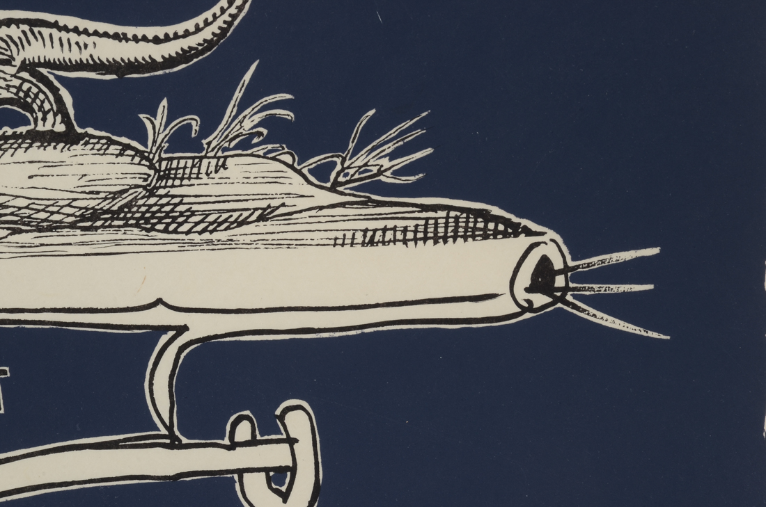 Salvador Dalí Original Hand-Pulled Lithograph from "Les Songes Drolatiques de Pantagruel"