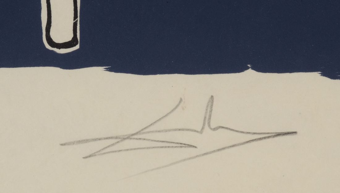 Salvador Dalí Original Hand-Pulled Lithograph from "Les Songes Drolatiques de Pantagruel"