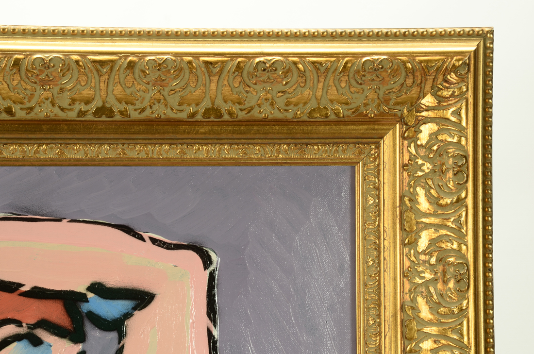 Paul Harmon Original Mixed Media Painting "Barcelon Nights III"