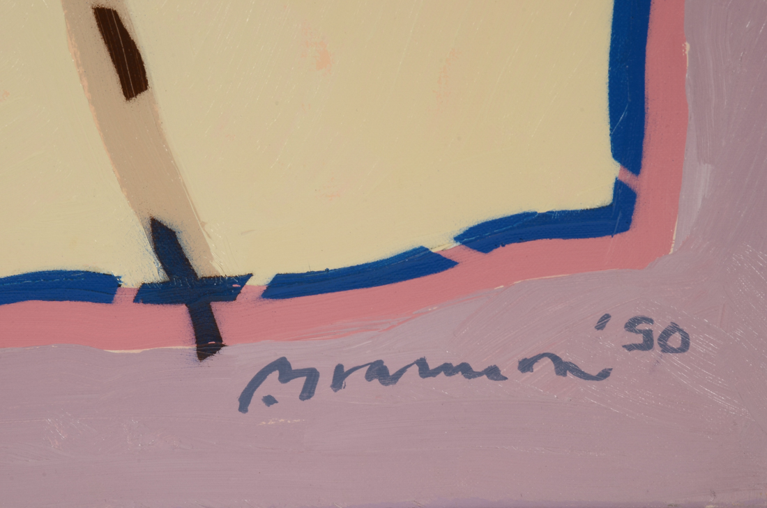 Paul Harmon Original Mixed Media Painting "French Farm"