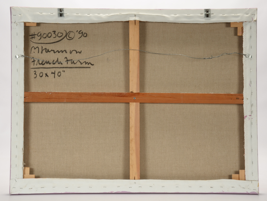 Paul Harmon Original Mixed Media Painting "French Farm"