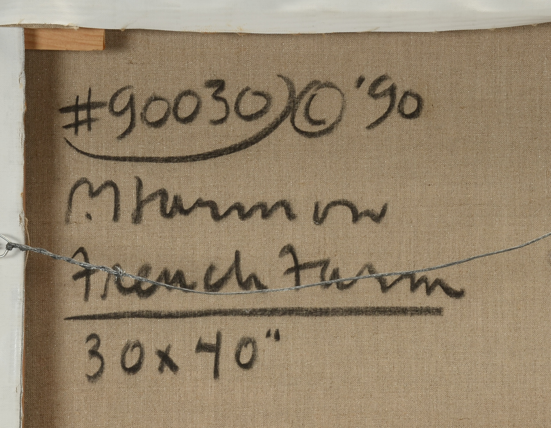 Paul Harmon Original Mixed Media Painting "French Farm"