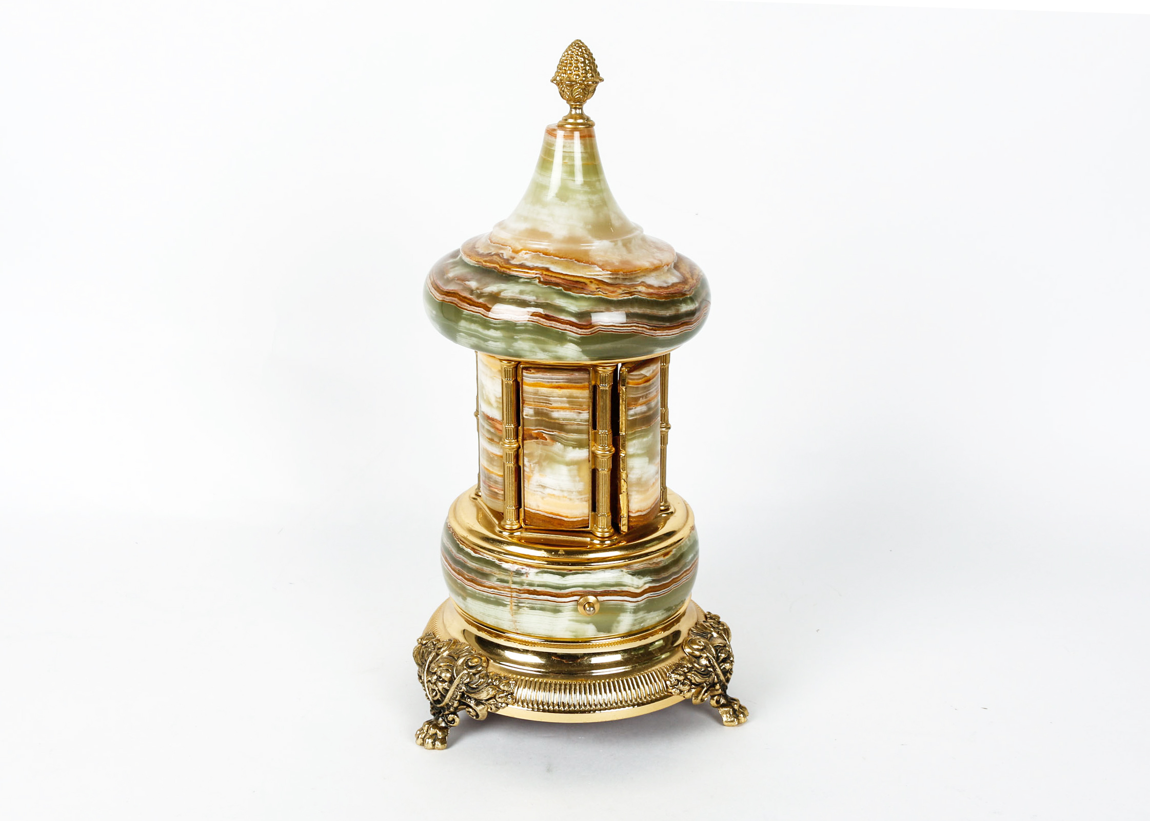 Vintage Marble Scandicci Firenze Brevettato Musical Lipstick Carousel