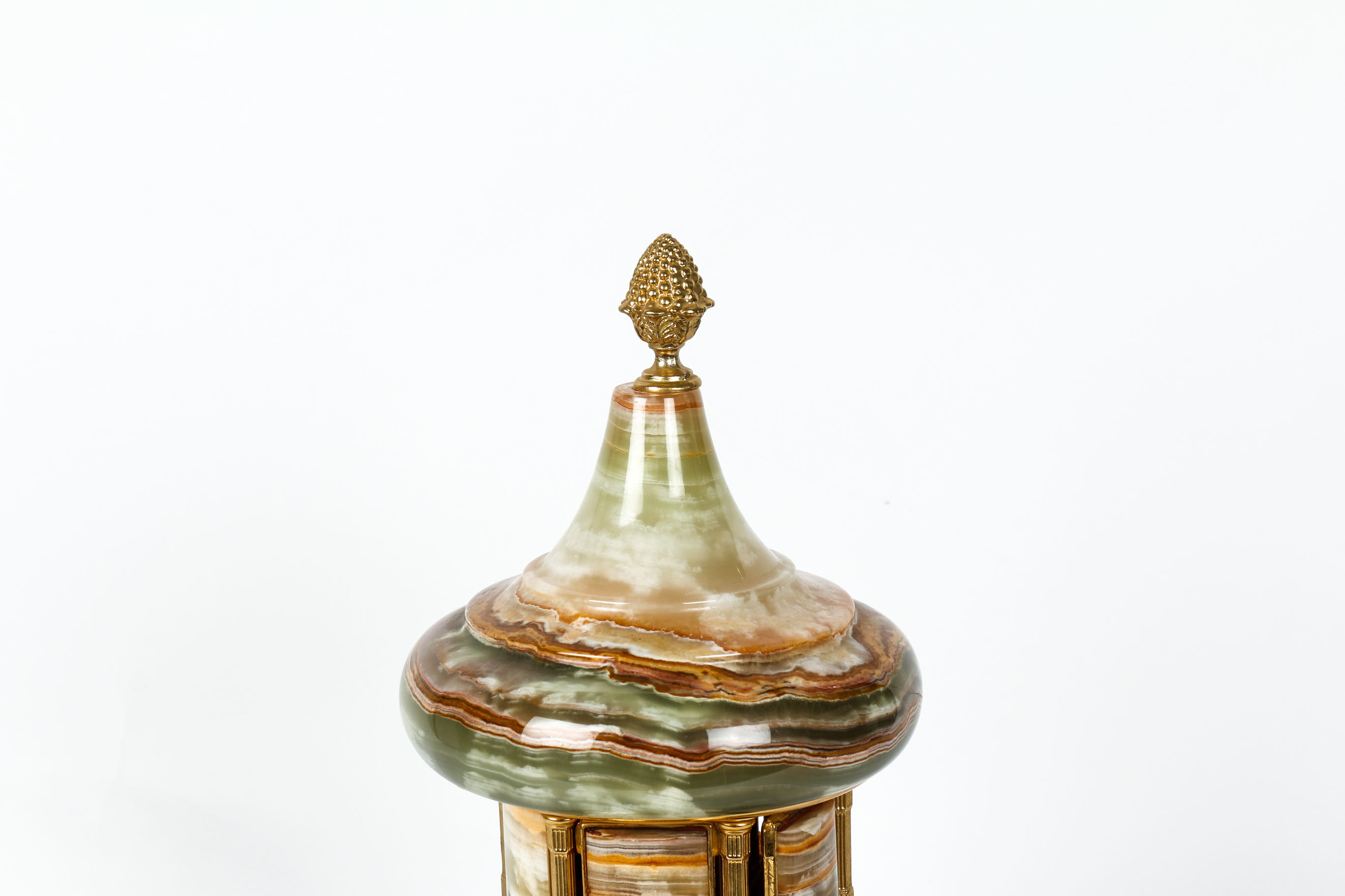 Vintage Marble Scandicci Firenze Brevettato Musical Lipstick Carousel