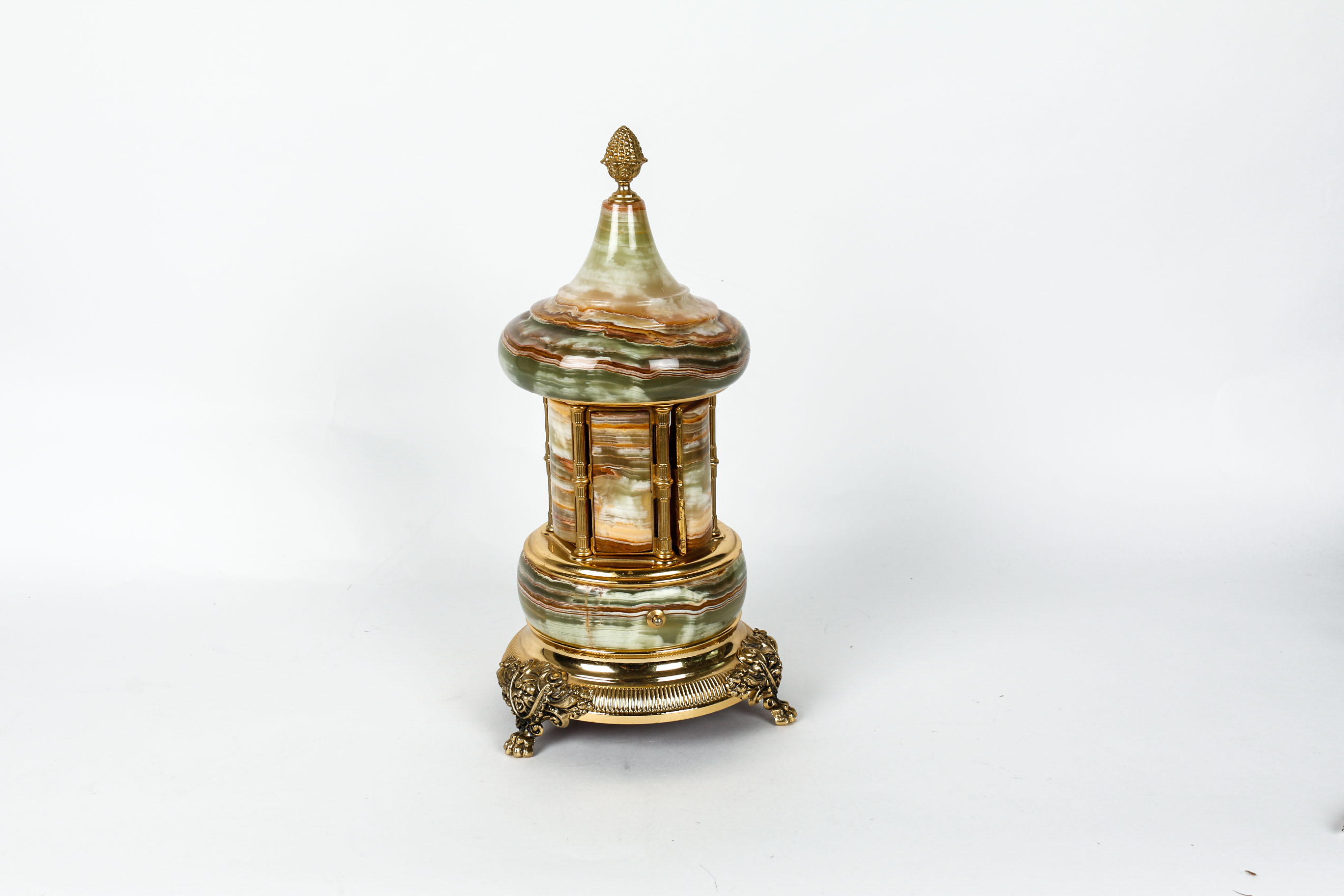 Vintage Marble Scandicci Firenze Brevettato Musical Lipstick Carousel