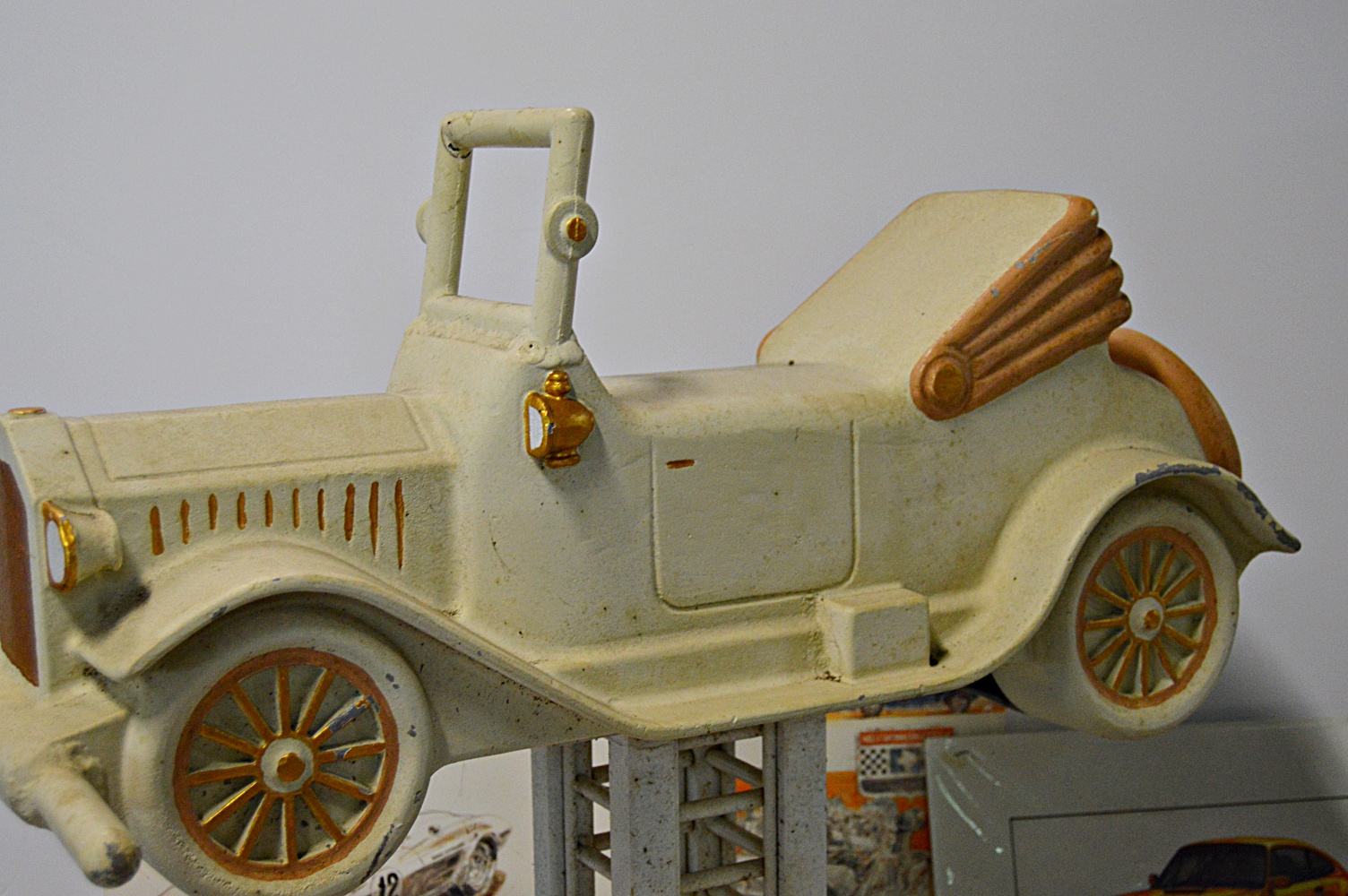 Vintage Car Collectibles and Signage