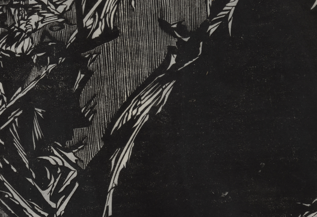 Andrij Maday Original Signed Limited Edition Woodcut Print