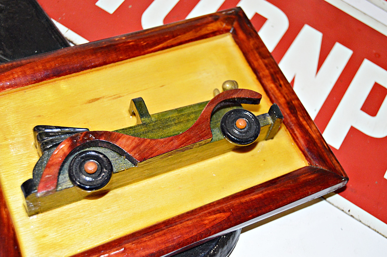 Vintage Car Collectibles and Signage