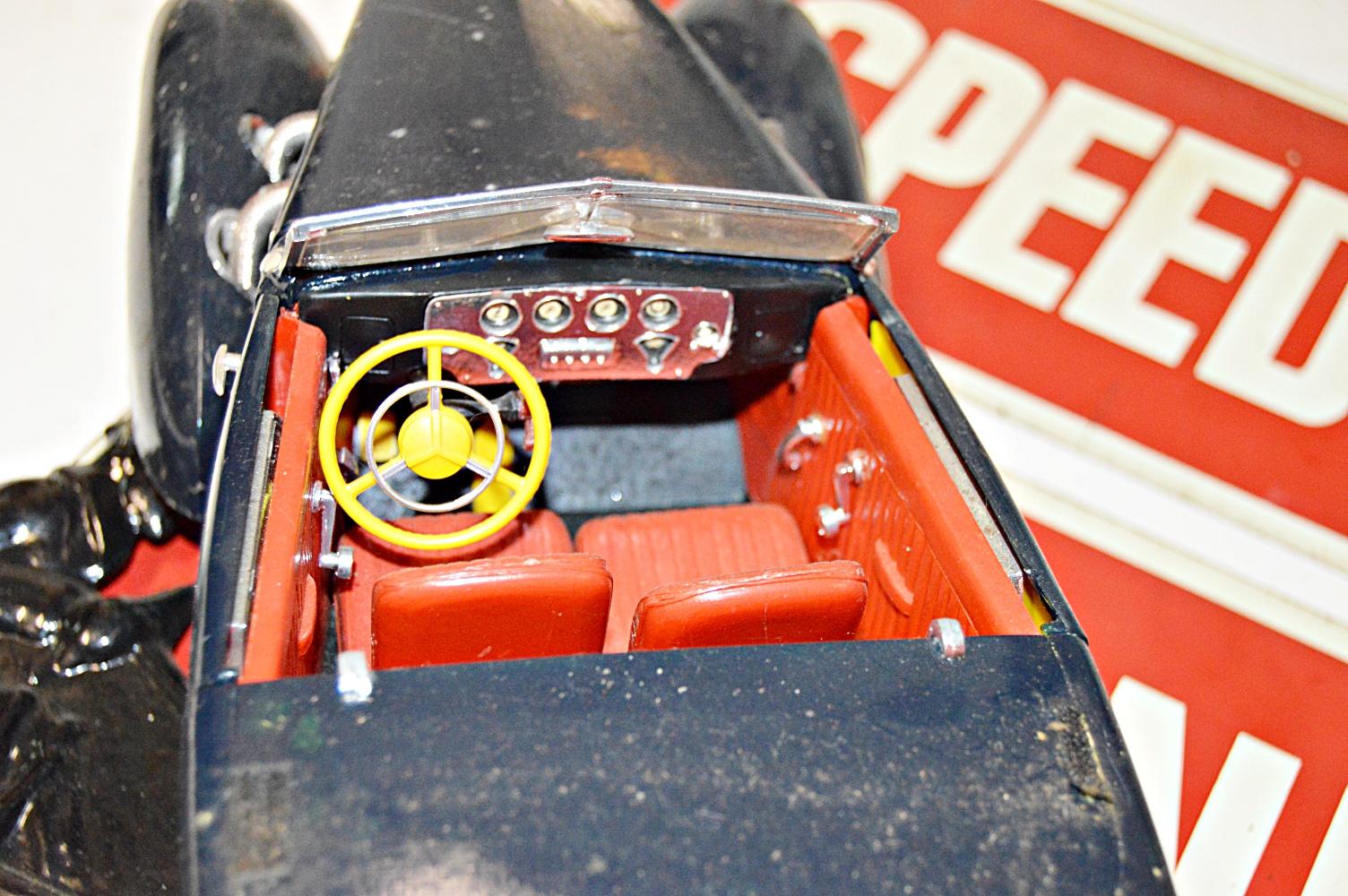 Vintage Car Collectibles and Signage