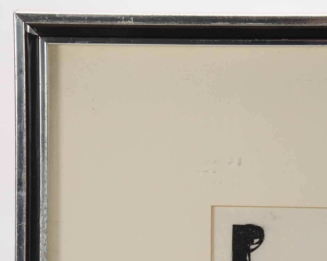 Andrij Maday Original Signed Limited Edition Woodcut Print