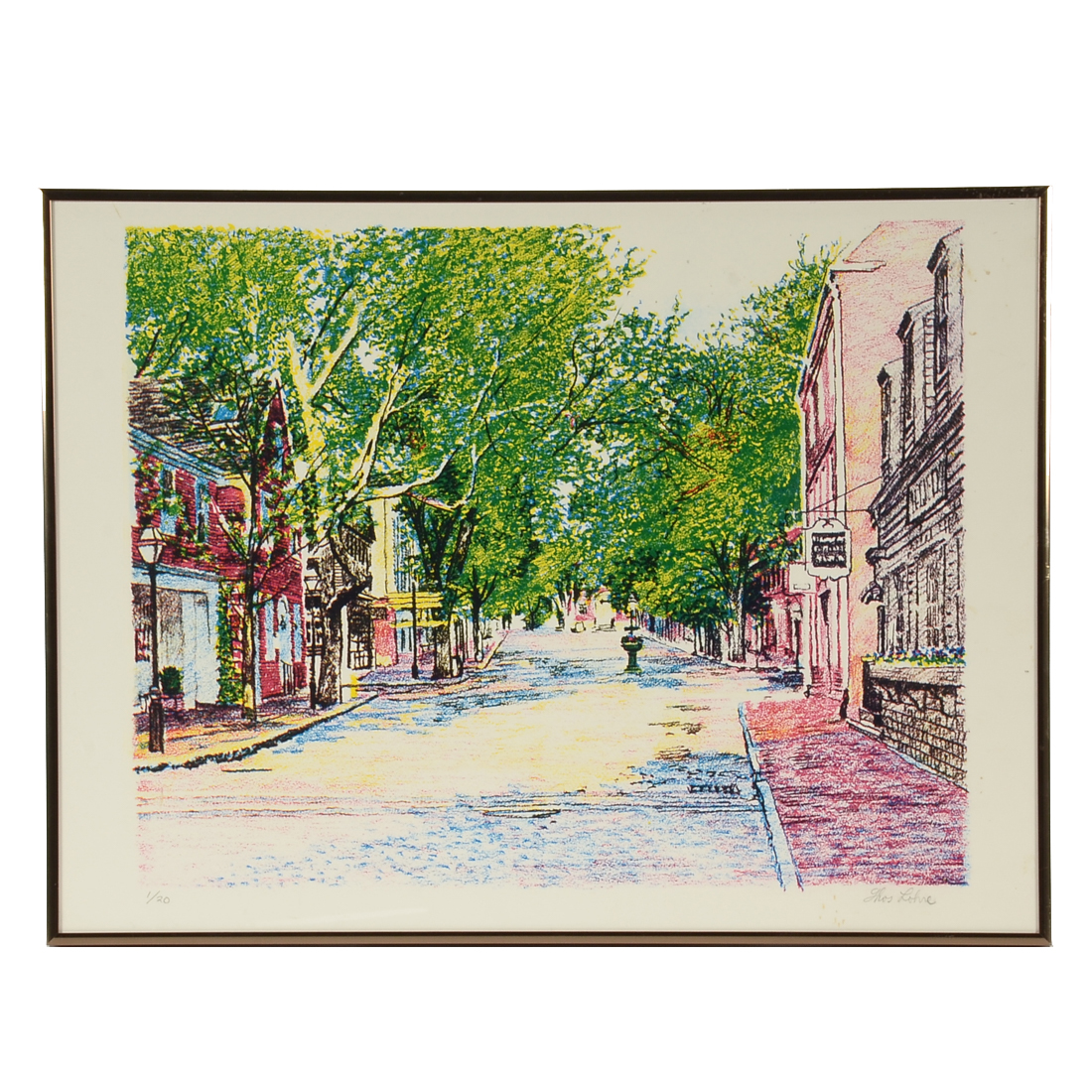 Tom Lohre Original Limited Edition Serigraph