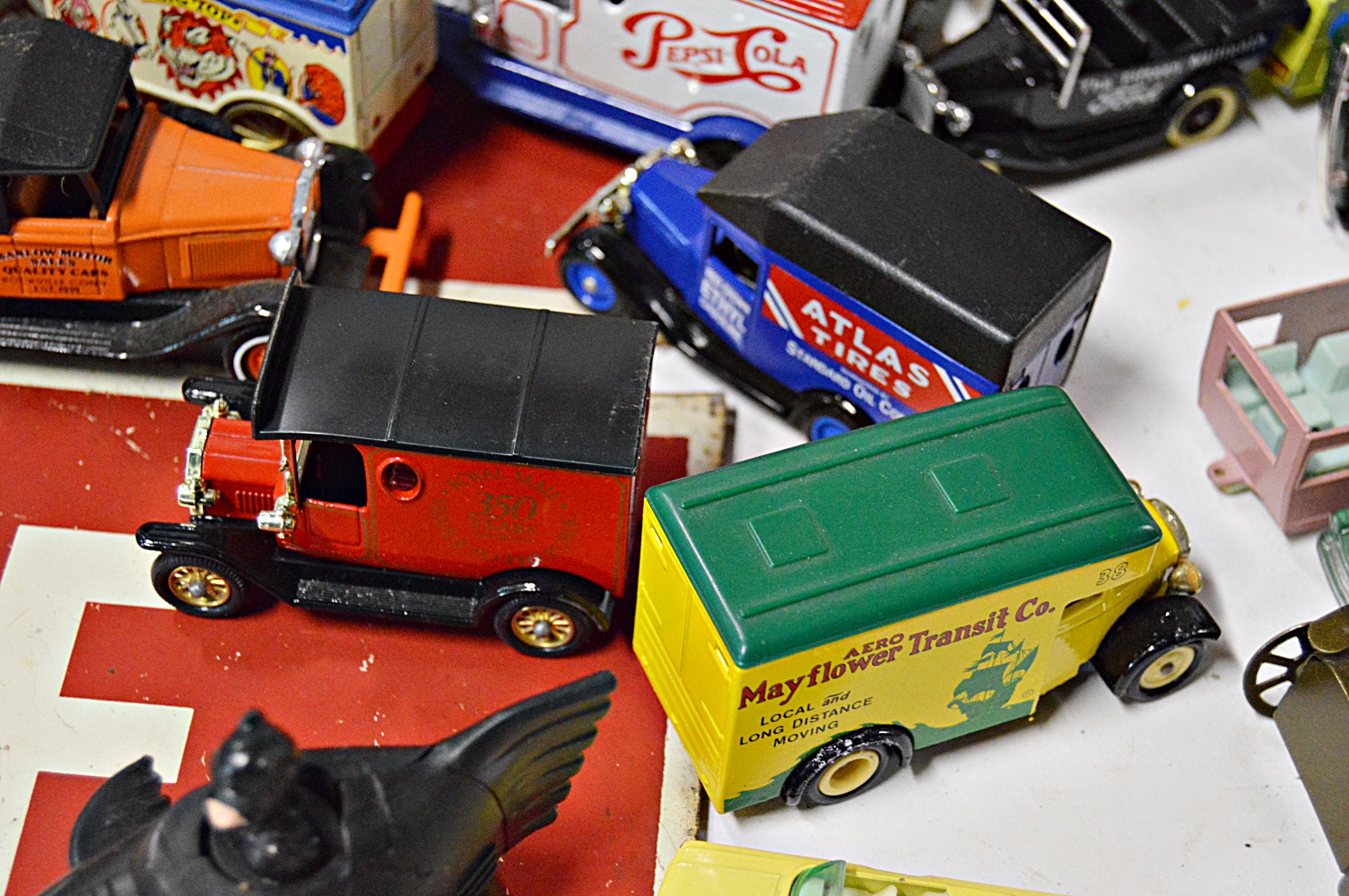 Vintage Car Collectibles and Signage