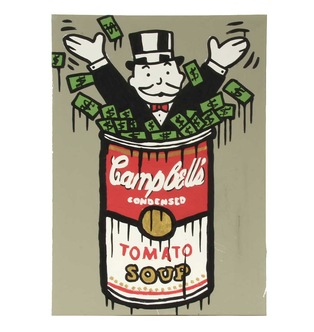 Will Street Original 2015 Latex & Acrylic on Canvas