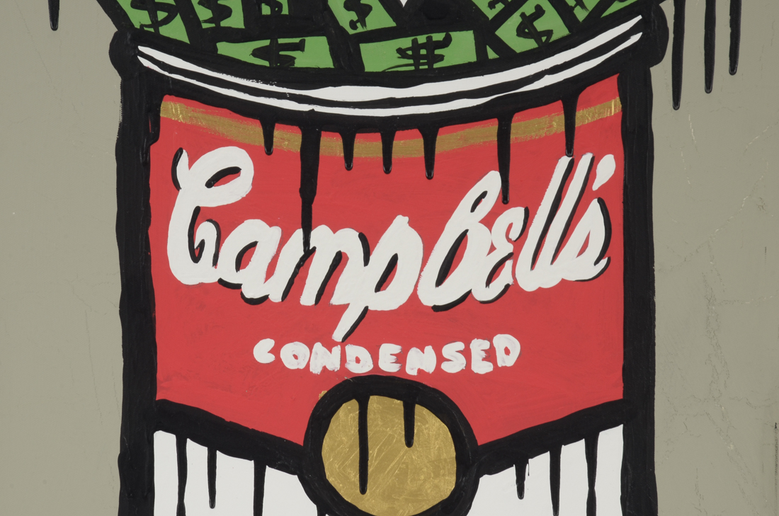 Will Street Original 2015 Latex & Acrylic on Canvas