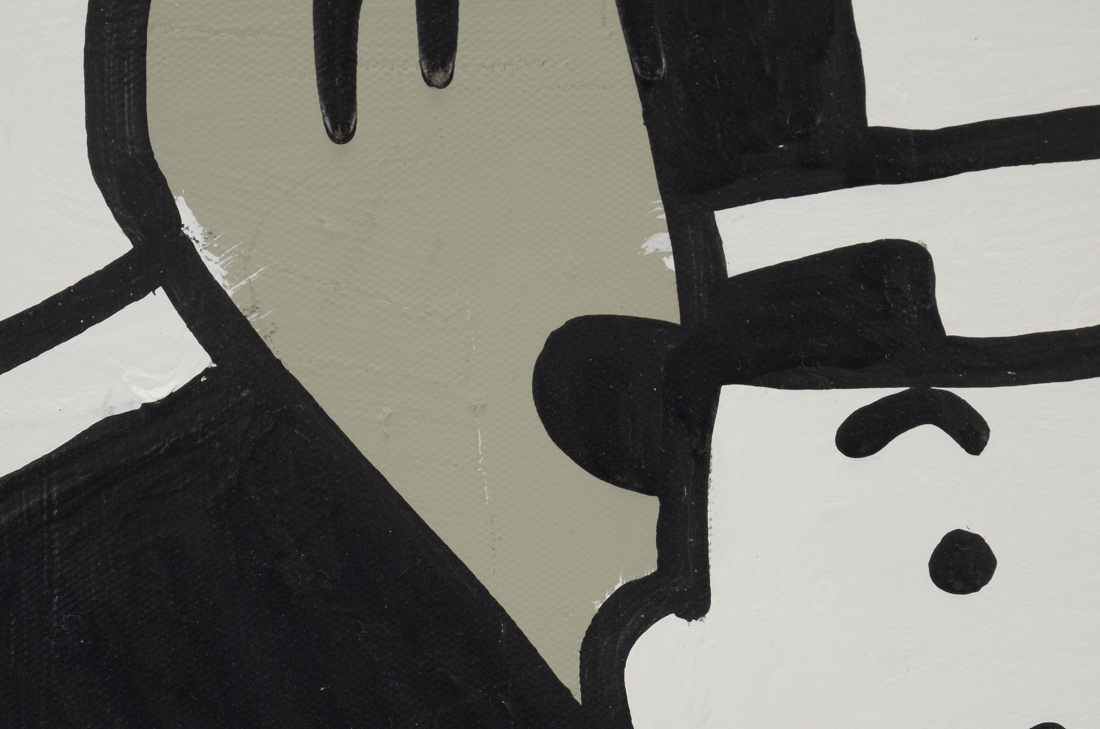 Will Street Original 2015 Latex & Acrylic on Canvas