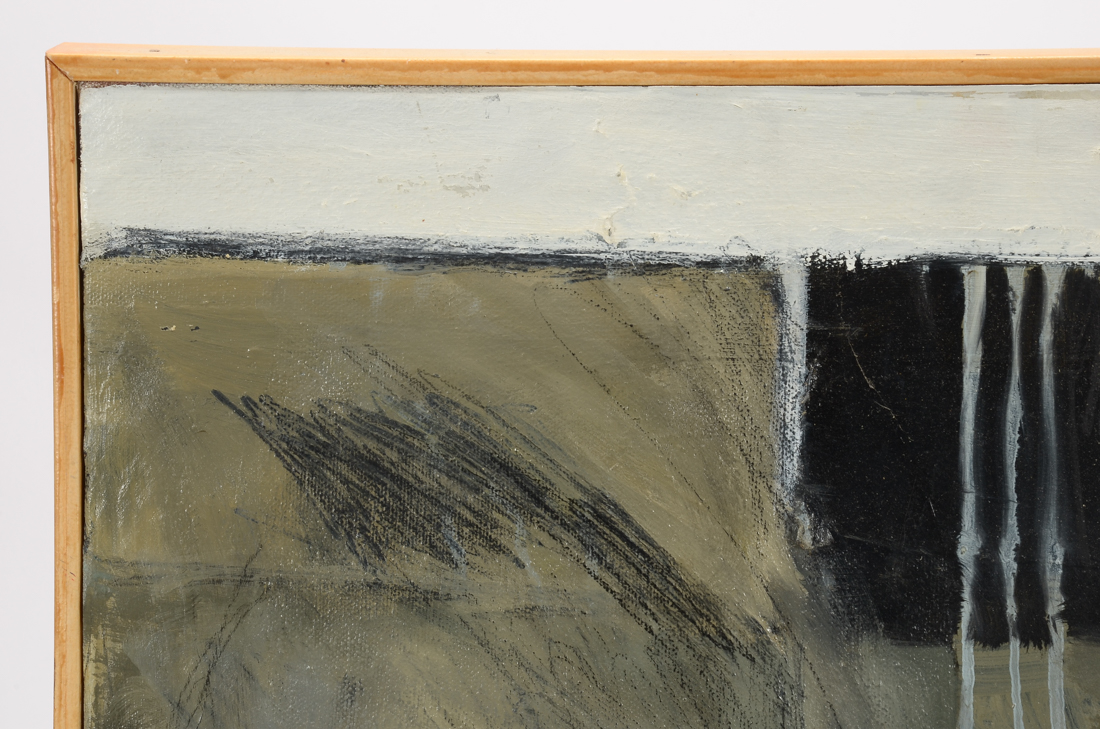 Andrew Eckerle Original Abstract Oil and Charcoal on Canvas