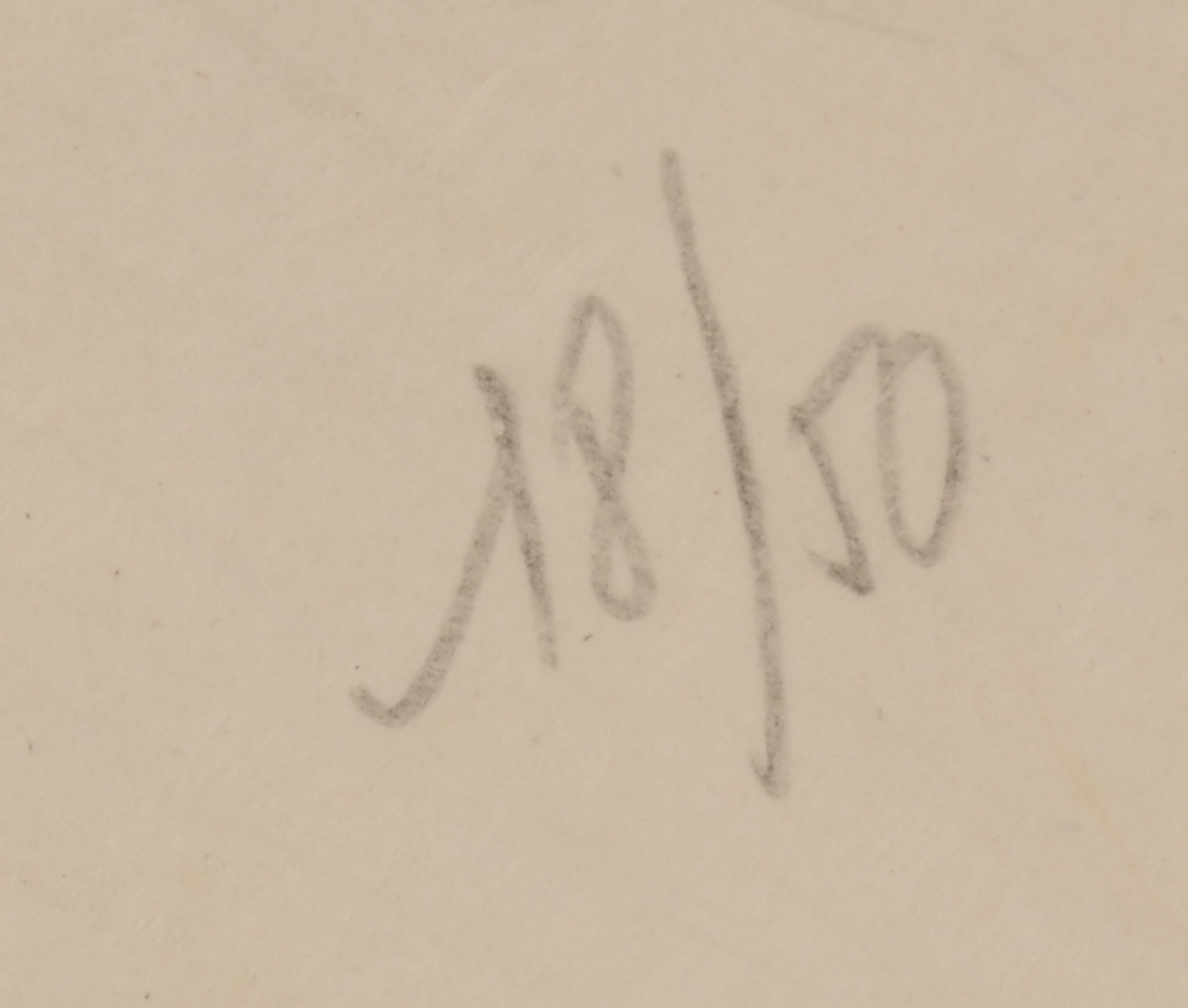 Salvador Dalí Original Hand-Pulled Lithograph from "Les Songes Drolatiques de Pantagruel"