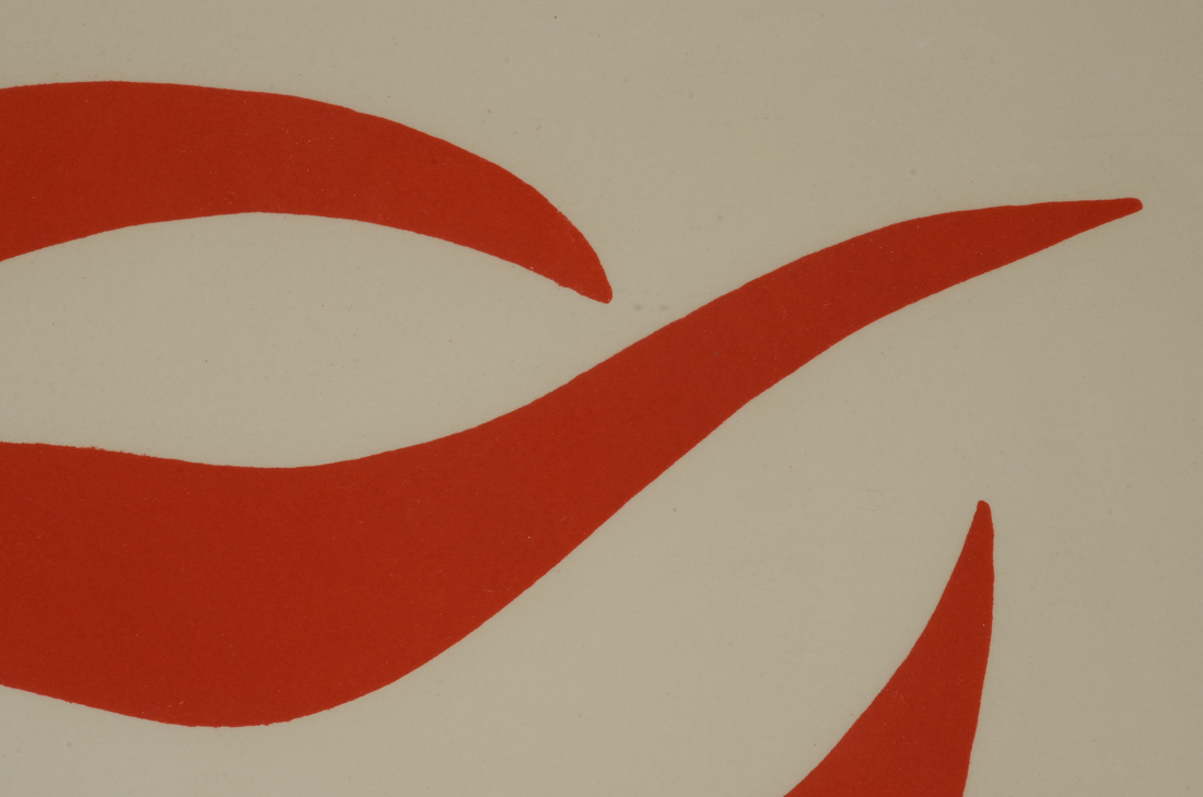 Alexander Calder 1974 Color Lithograph "Sunburst"