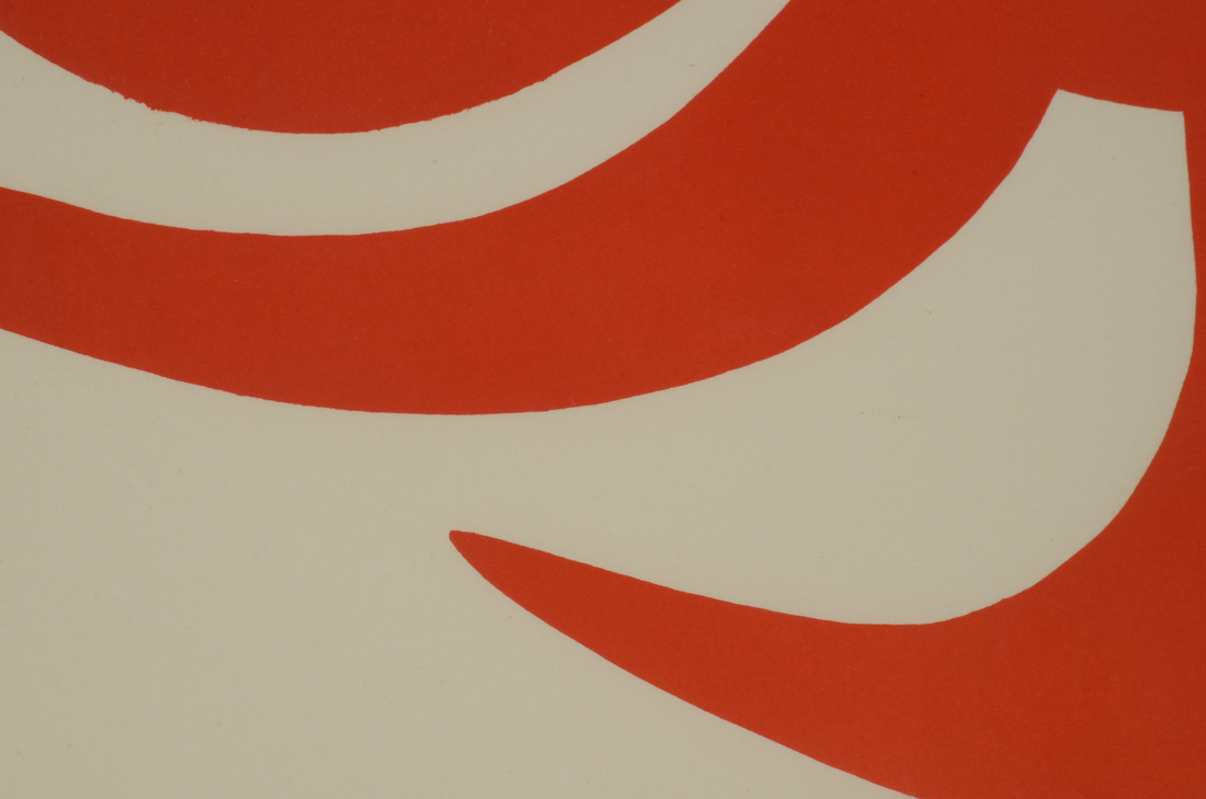 Alexander Calder 1974 Color Lithograph "Sunburst"