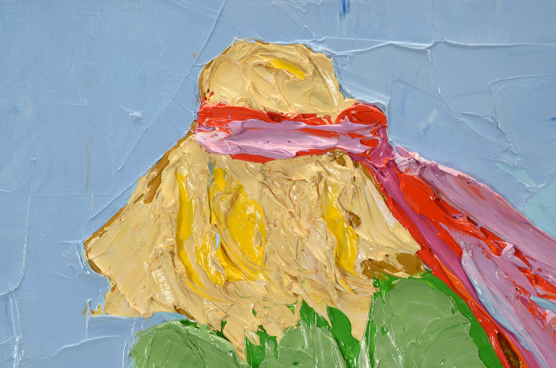 Gayle Gillette Hummel Original Acrylic Gypsy Painting on Canvas