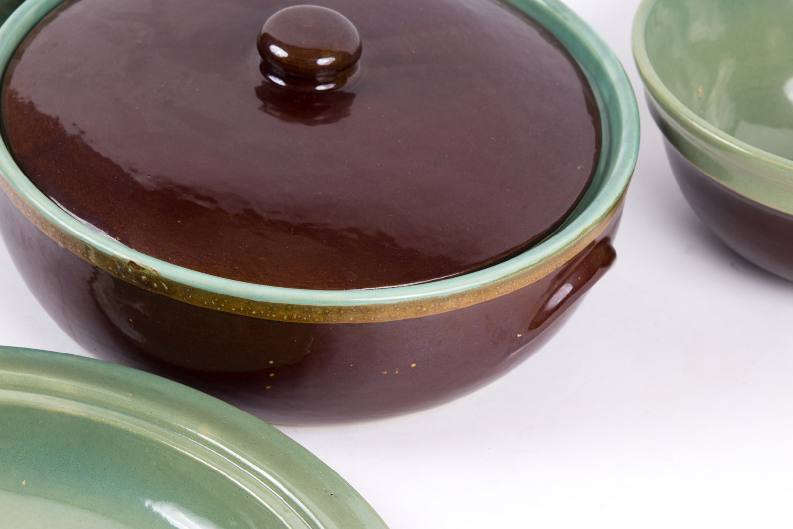 Red Wing Village Green Stone Cookware