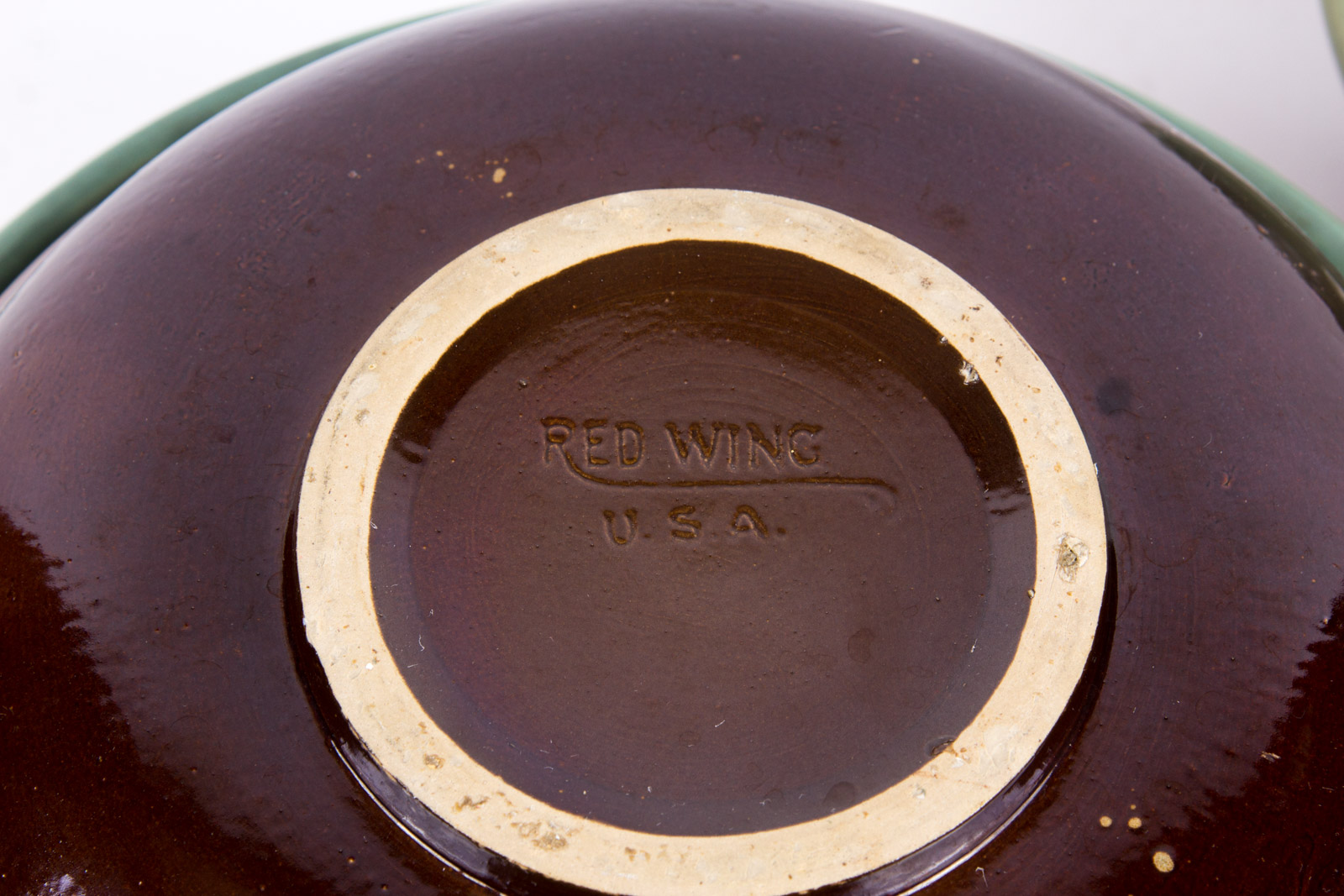 Red Wing Village Green Stone Cookware