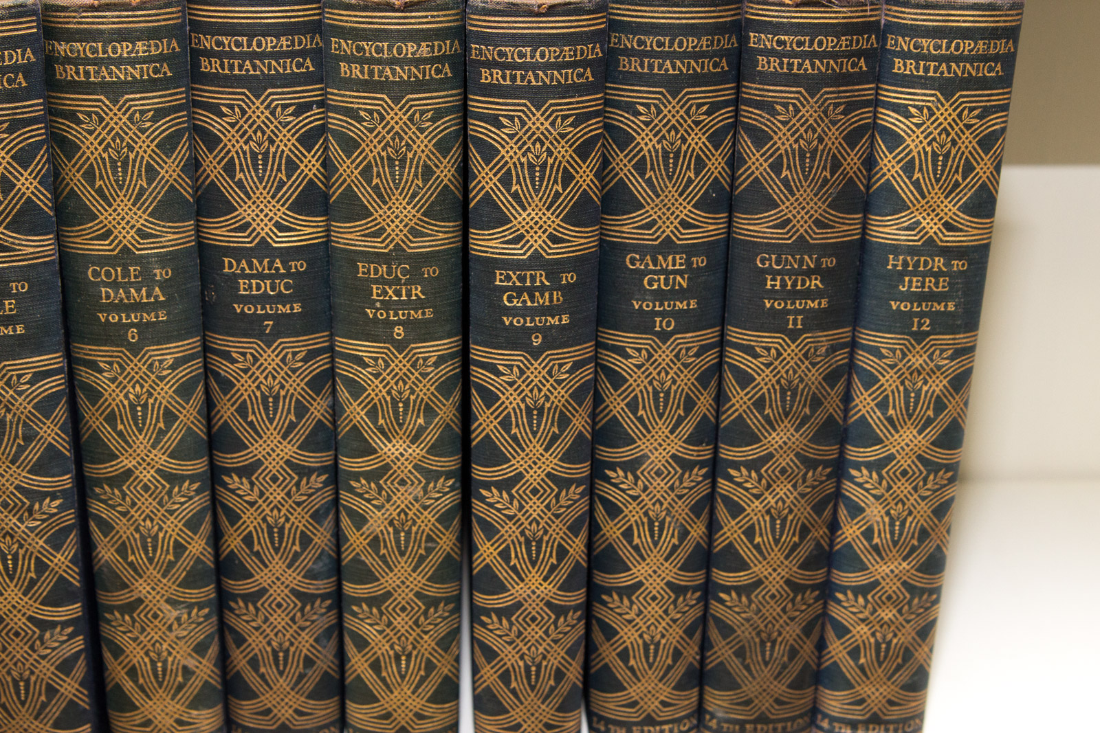 Complete 1929 "Encyclopedia Britannica" 14th Edition Set