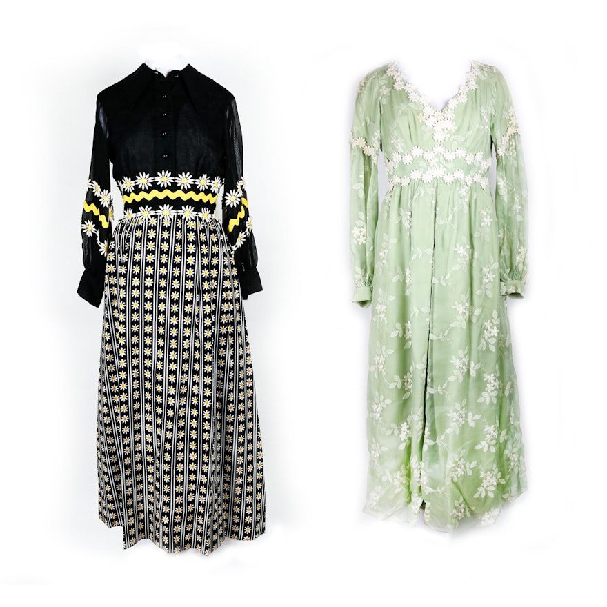 Pair of Vintage Women's Dresses