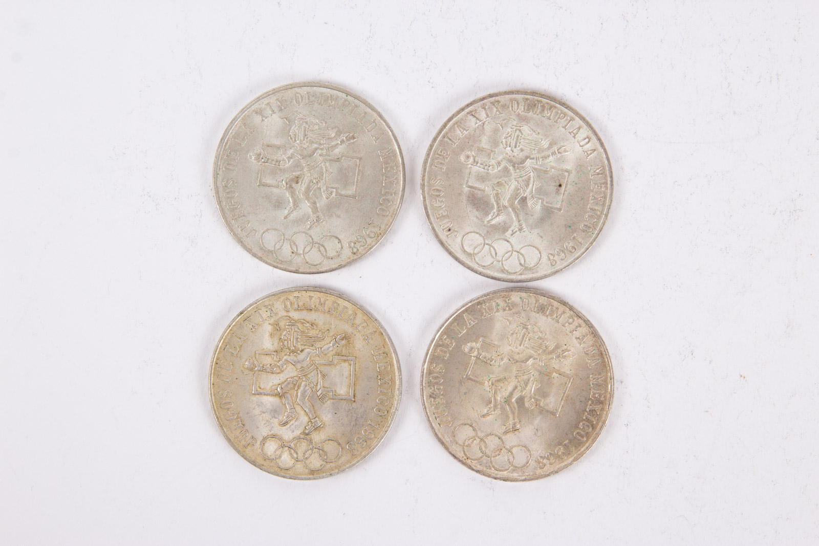 1968 Mexican Olympics 25 Peso Silver Coins