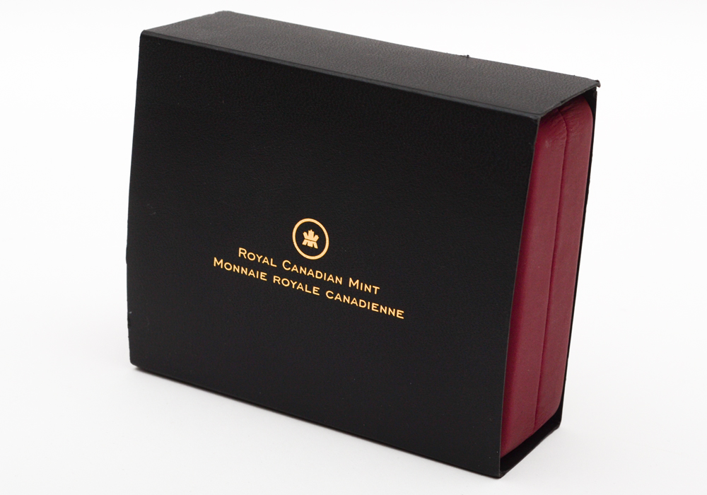 2010 Royal Canadian Mint Gold and Silver Piedfort Maple Leaf Coin Set