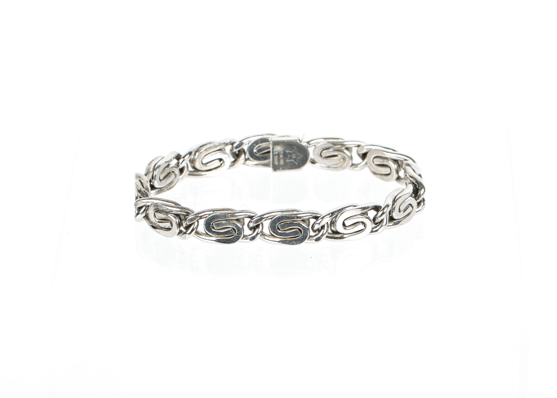 Sterling Silver N.S. Snap Bracelet
